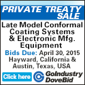 Late Model Conformal Coating Systems & Electronic Manufacturing Equipment - Goindustry Dovebid