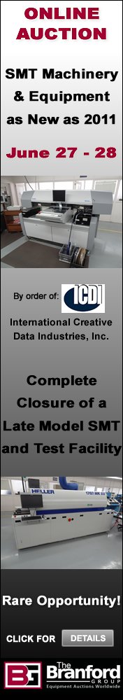 ICDI - Late Model SMT and Test Equipment Auction