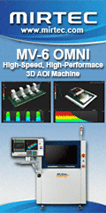 MIRTEC MV 6 OMNI High-Speed / High-Performance 3D AOI