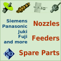 KD Electronics - High quality SMT nozzles, feeders, cutters, filters, etc