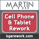 Cell phone, Table Rework Station - Martin Expert 10.6