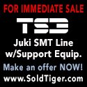 For Sale: Juki SMT Line w/ Support Equipment