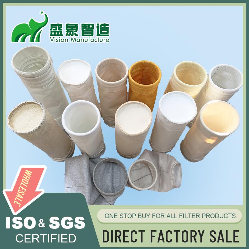 Dust collector bag nomex filter bag for asphalt plants from china factory