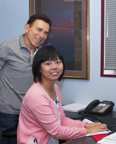 Manncorp’s expansion mode continues with the hiring of Jinlei “Penny” Tang as Director of Social Media and Web Analytics. A mechanical engineer holding two masters degrees, Penny, a native of Da Lian, China, is shown with CEO Henry Mann.