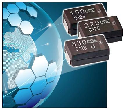 New Yorker Electronics supplies Cornell Dubilier's XMPL polymer chip capacitor series
