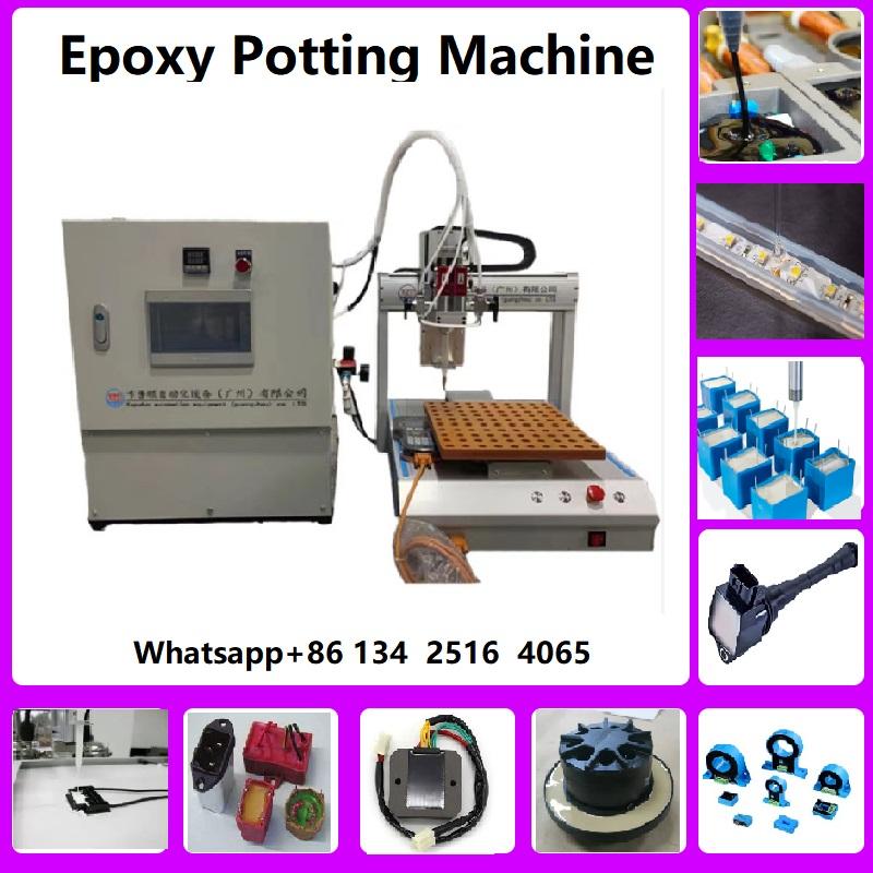 Surge protective Device ab epoxy mixing potting system two part meter mix dispensing machineSPD gluing machine SPD glue potting machine SPD glue dispe