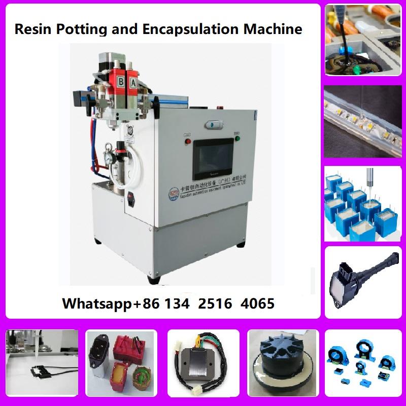 2K Dosing System 2 Component Ab Mixing Dispensing Machine Thermally Conductive Epoxy Silicone Compound Potting Machine