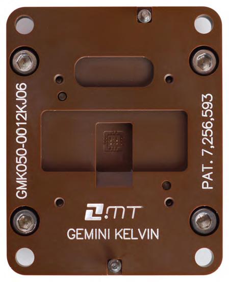 GEMINI™ KELVIN - Contactor for in-line AND array packages.