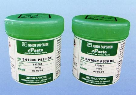 SN100C P520 is a high-reliability no-clean lead-free solder paste optimized to deliver  good reflow with chip components down to 01005 (0402 metric).