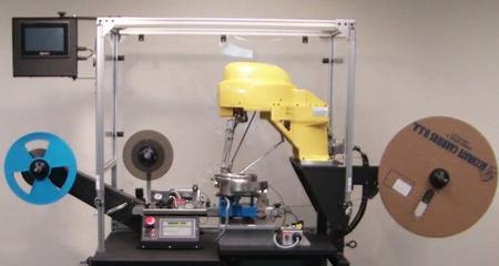 The Fanuc M-1ia is a lightweight, compact robot designed for small part handling, high-speed picking and assembly applications.