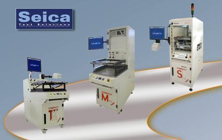 The new COMPACT Line collects the inheritance and success of the historic line of SEICA in-circuit and functional testers, designed meeting the requirements of the so called lean production, with a specific attention to the requirements of the production environments of electronic boards.