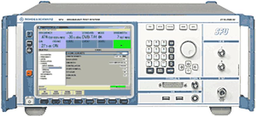 Rohde & Schwarz SFU , Loaded with Options