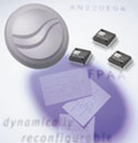 New from Anadigm, the AN220E04 Field Programmable Analog Array (FPAA)