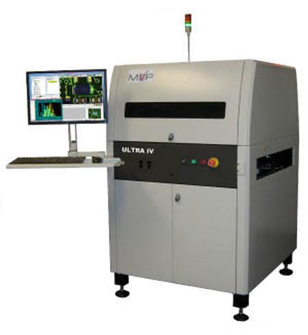The Ultra IV Tri-Color Technology system provides the ability to use multiple angles of light to determine different characteristics of each component and lead inspected all from a single image