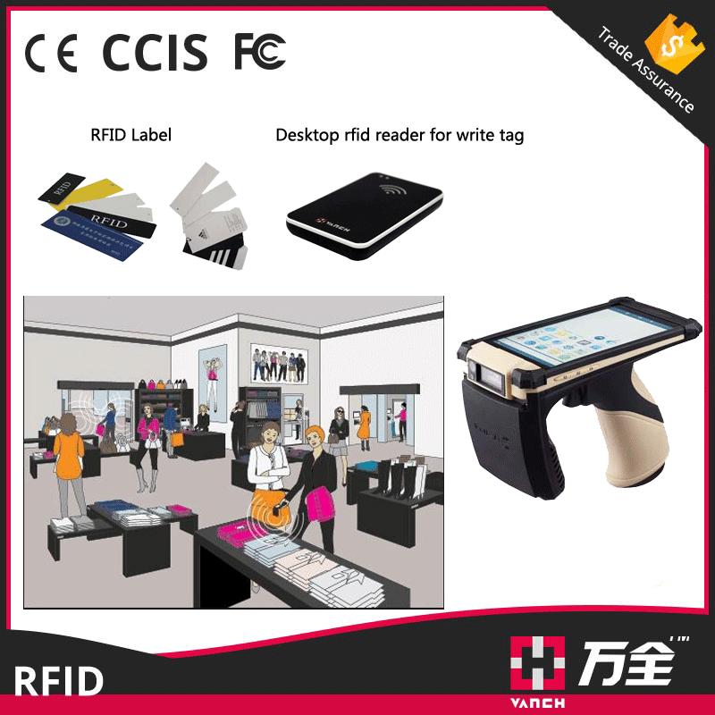 UHF Wireless Passive Portable Long Range Handheld RFID Reader
