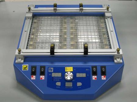 IR Pre-heater, designed to work in conjunction with hand soldering and desoldering tools.
