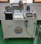 2 component potting and dispensing in PCB housing 2k adhesive AB material meter mix dispenser machine
