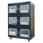 Dry cabinet for well-storage of PCB, IC, SMD comply with JEDEC-033C, with ESD function(A1B-1200-6 Adjustable dry cabinet, 5~50%RH ).