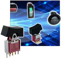 New Yorker Electronics supplies Adam-Tech's Standard and LED Lighted Rocker Switches in Medium, Miniature and Subminiature sizes