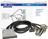 The Cable Design Tool allows users to create customized cable assemblies using very detailed design characteristics including a selection of connector types, wire type, pin definitions, pin and cable labeling, cable bundling, length selection, sleeving comments and more.