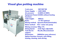 2 component Auto glue dispenser liquid dispensing machine epoxy dispensing machine