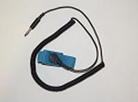 WS-1020 Elastic Adjustable Wrist Strap w/ Coil Cord