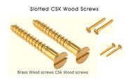 Slotted CSK Wood Screws