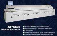 The XPM3 reflow ovens feature a robust design combined with a unique heat transfer system. Each of the systems has 10 heating zones and three cooling zones, and one of the ovens is nitrogen capable.