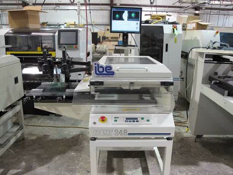 DEK 248CE Semi-Auto Screen Printer