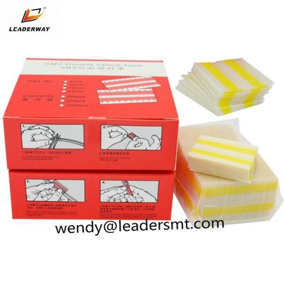  Yellow SMT Double Splicing Tape 12MM Splice Tape Hole-Professional ESD Cleanroom Supplier