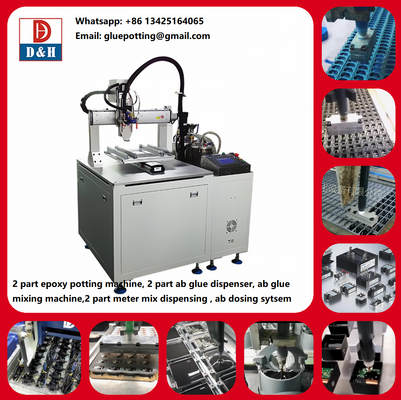 Two-component Automatic AB Adhesive Materials Mixing & Potting Machine