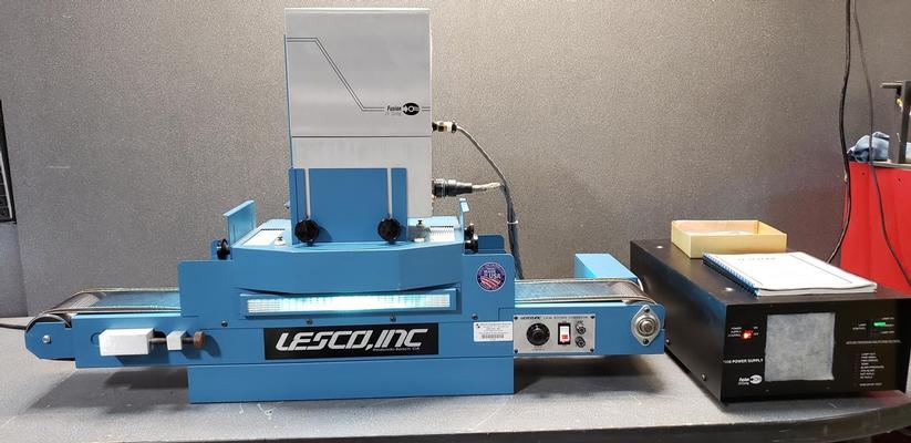  LESCO C636 Conveyor System With Fusion UV Lamp System