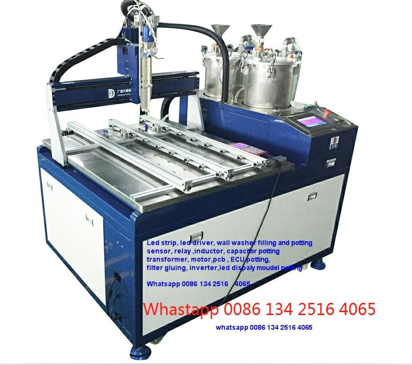 ab epoxy Thermally conductive potting compounds machine for resistors