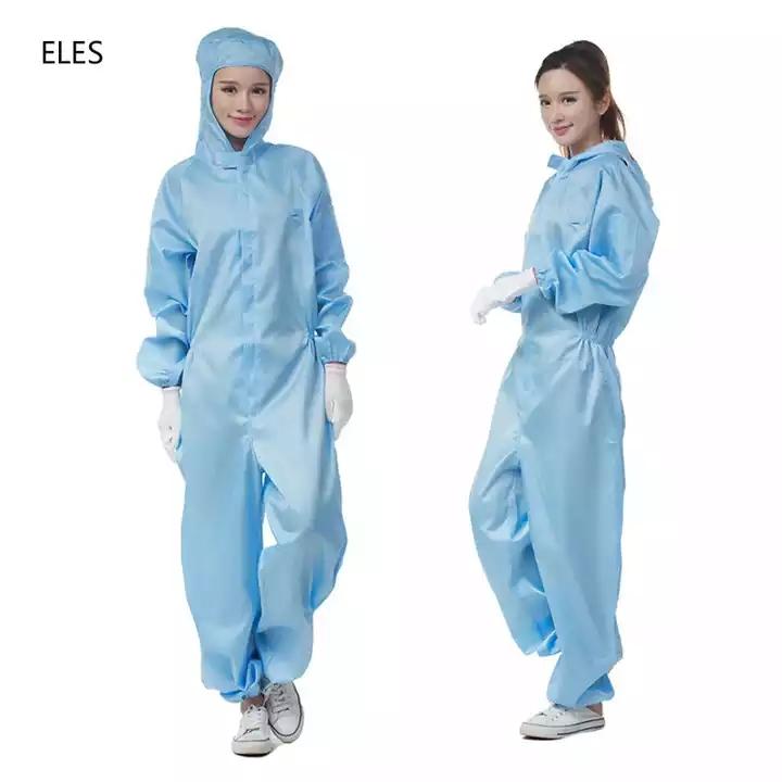  High Quality ESD Cleanroom Apparel/ESD Coverall Factory Delivery