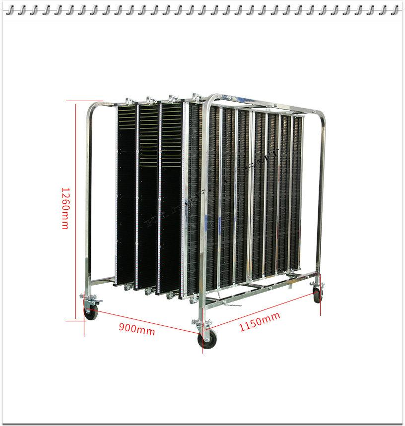 New products of anti-static cycle car manufacturer can customize LED light board PCB circuit board special transport mute trolley