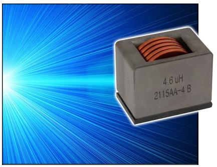 New Yorker Electronics supplies Vishay Dale IHDM Edge-Wound Inductors in 1107BBEV-20 and IHDM-1107BBEV-30 with Iron Alloy Core