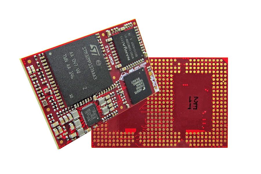 The versatile MSMP1 SiP from Aries Embedded is based on the STM32MP1 MPU from ST Microelectronics