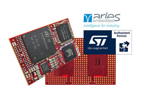 ARIES Embedded has joined STMicroelectronics Partner Program to enhance customer time-to-market