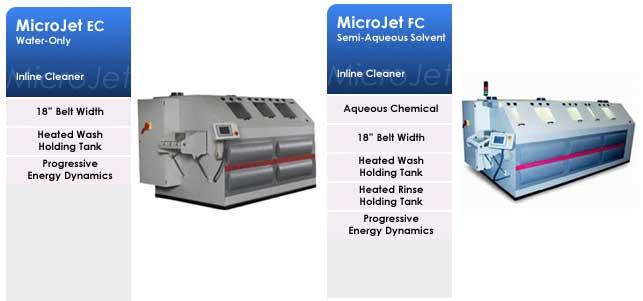 MicroJet™ Inline PCB Cleaners