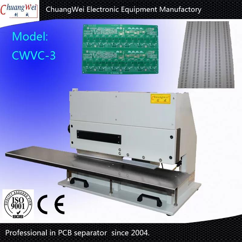 PCB Separator for Automotive Electronics Industry with Steel Linear Blades