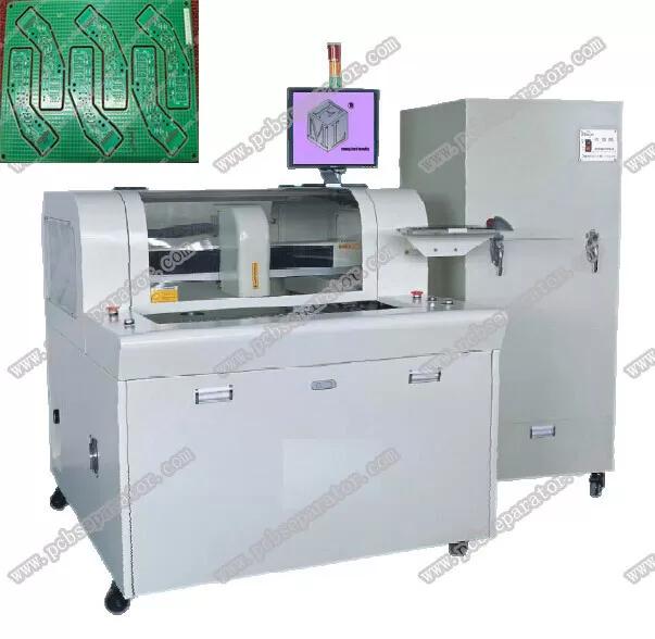 High Precision PCB Router Machine,PWB/PCBA Depaneling Machine with Spindle