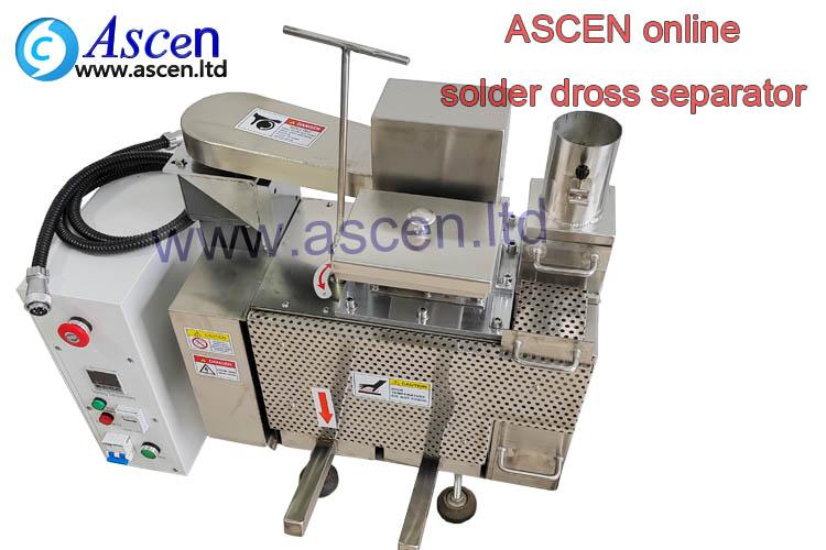solder dross recovery machine