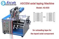 axial component De-Taping Machine