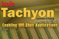 Tachyon laminate materials are available in optimized laminate and prepreg forms in typical thicknesses and standard panel sizes to provide a complete material solution for high-speed digital designs.